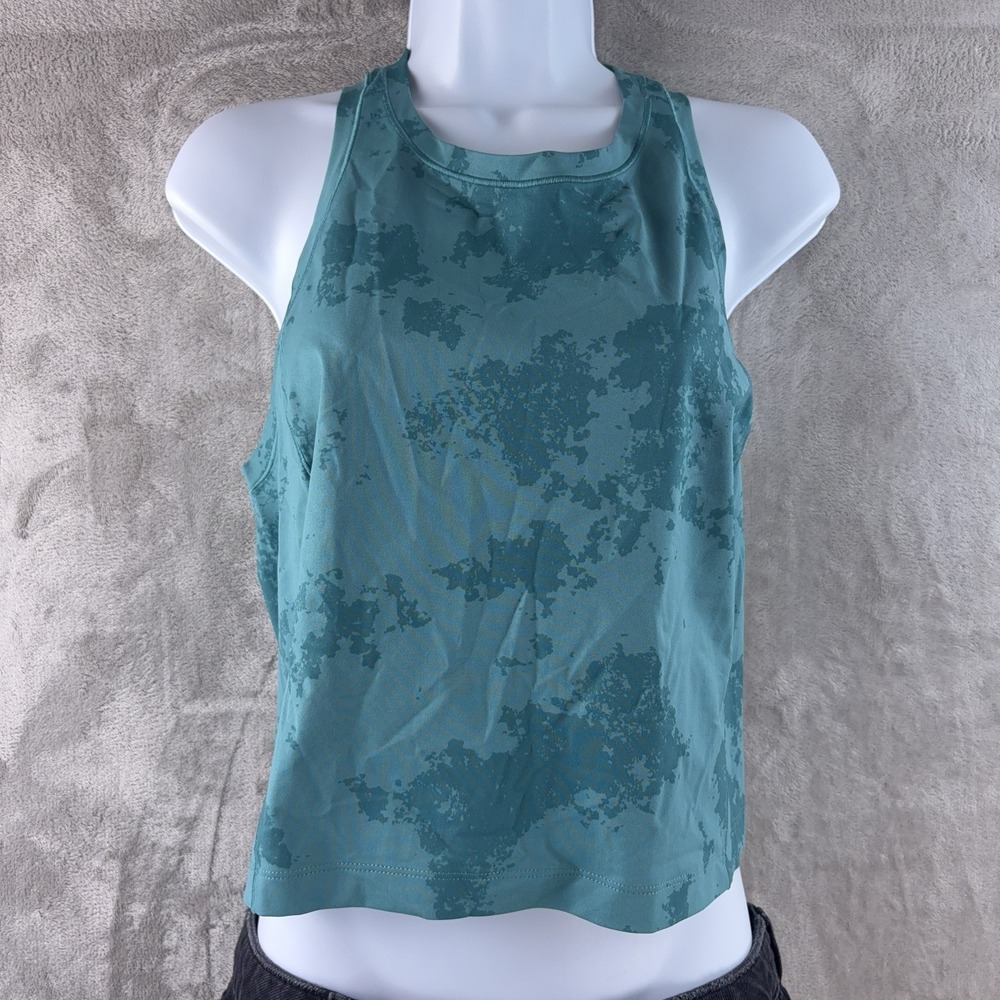 Mountain Hardwear Tank Top‎ Womens Size Large Teal Active Workout Trail Run